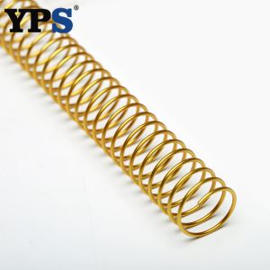 Pengikatan Koil Spiral Logam Emas